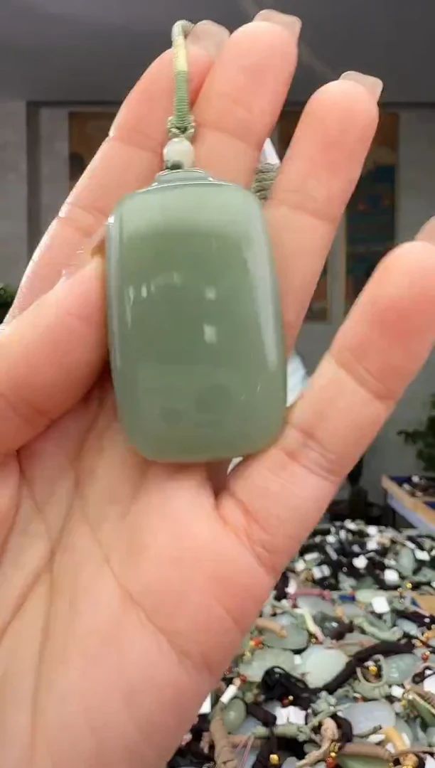 颈饰未镶嵌和田玉拍一发一多样性发货