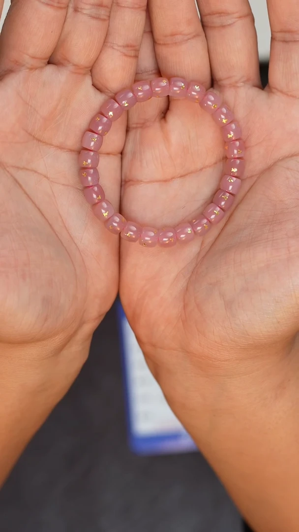 【闪购商品】玛瑙/玉髓手串未镶嵌粉糯玛瑙手串