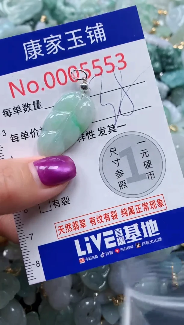 颈饰未镶嵌翡翠5553