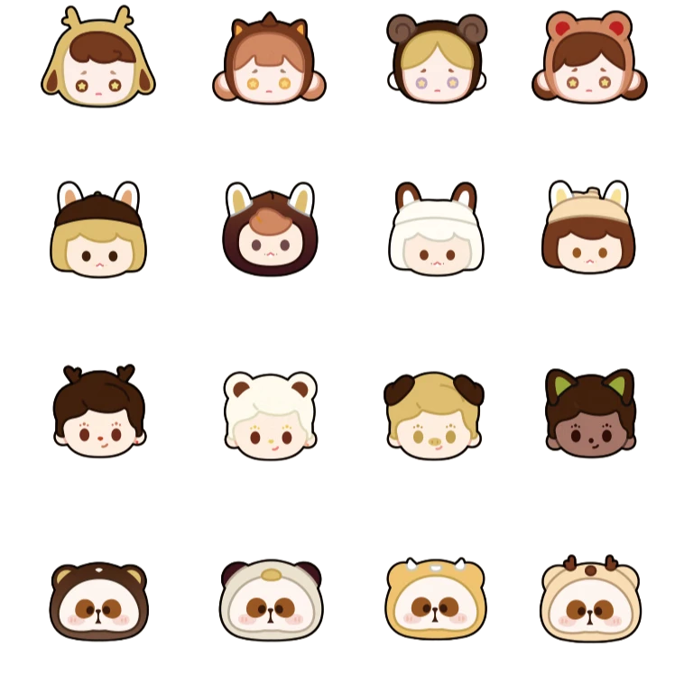 【富婆拆找老大】贴贴乐三丽鸥家族盲盒玩具（直播代拆）