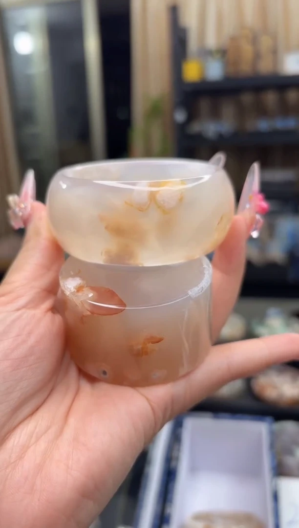 未镶嵌手镯石英质玉205(59圈赠送镯心)