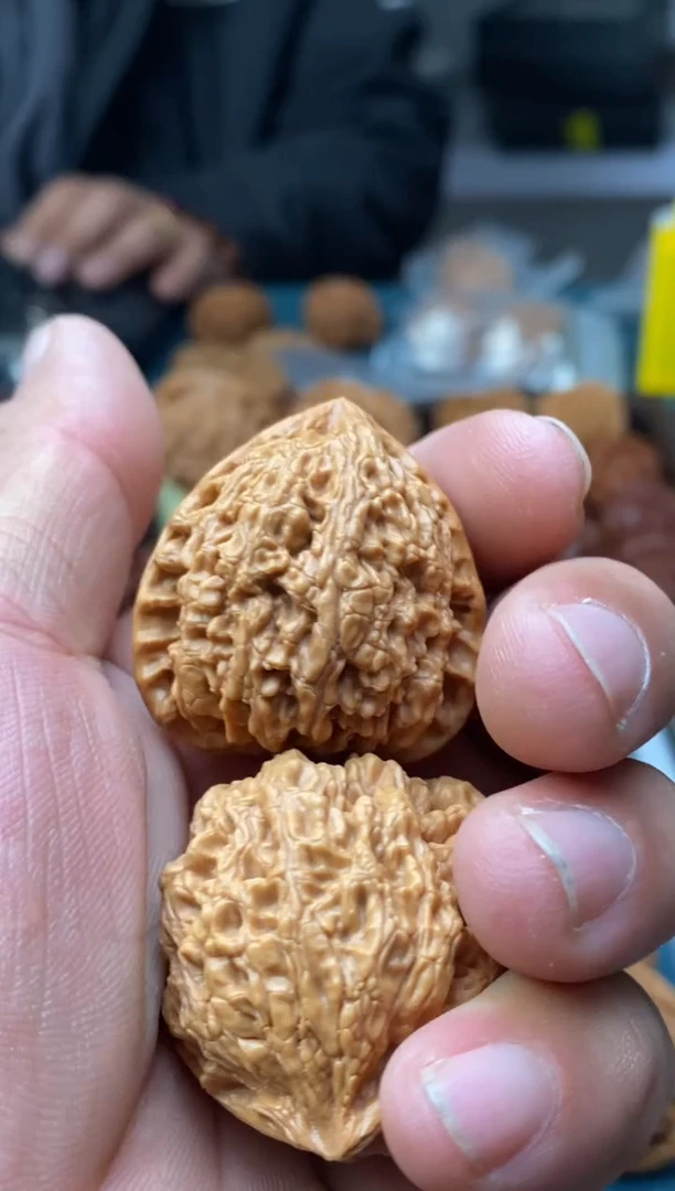 把件文玩核桃延庆三角虎b006