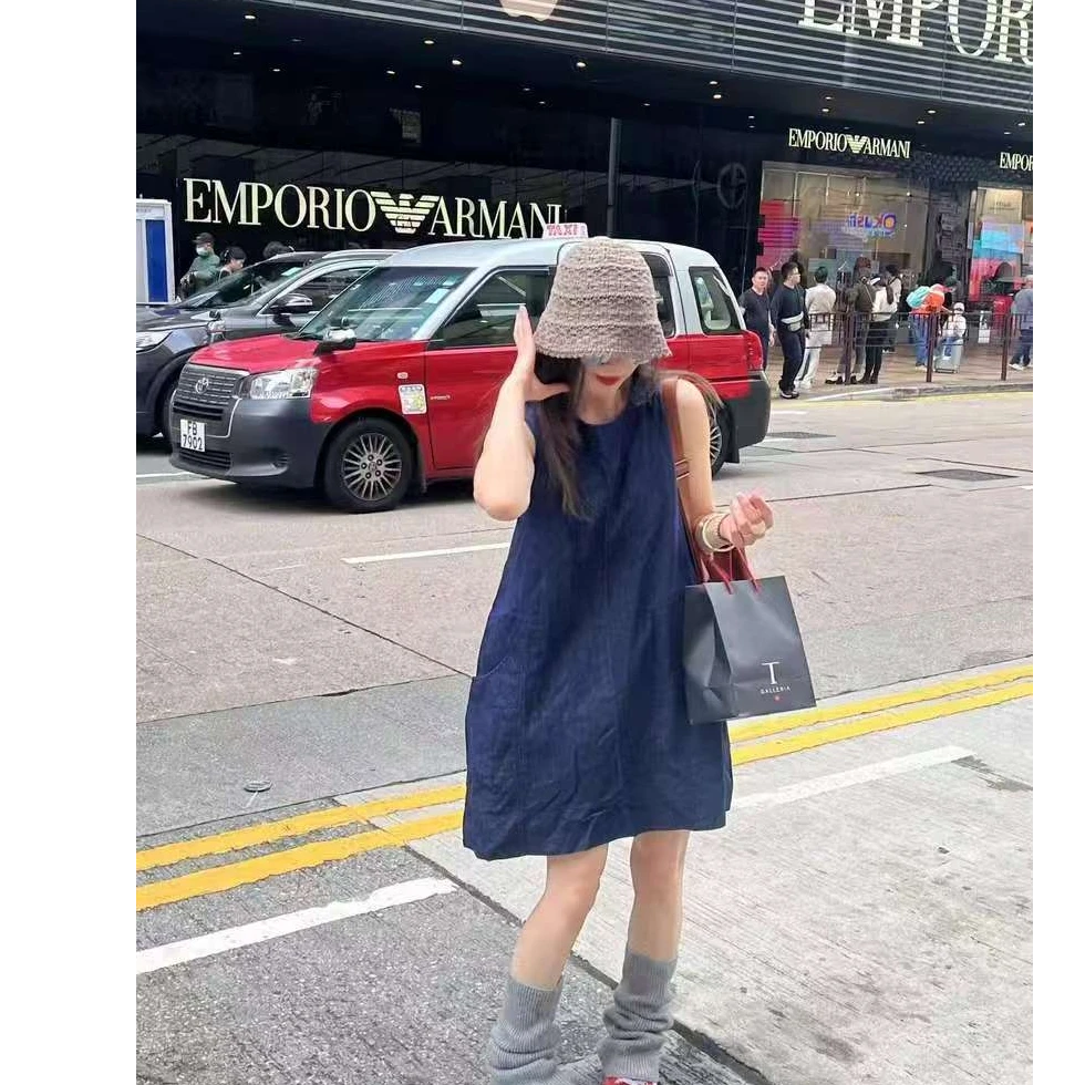 YT推荐 后拉链牛仔裙