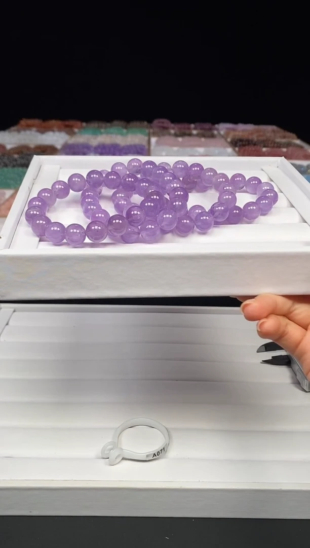 水晶手链未镶嵌多样性发其一；编号A071