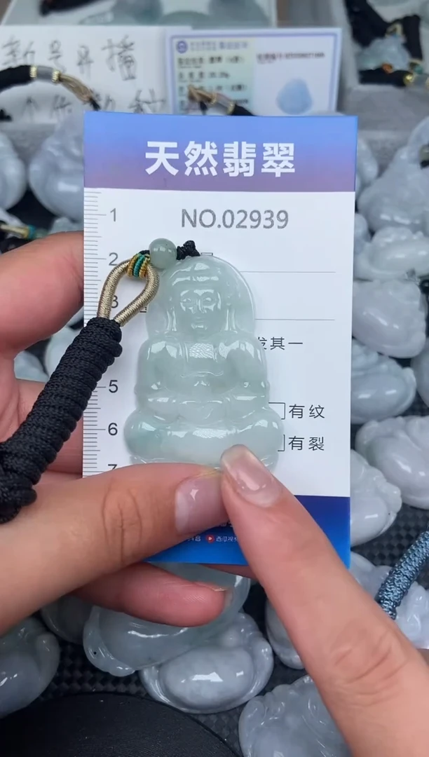 颈饰未镶嵌翡翠纯天然A货翡翠2939
