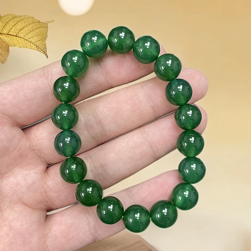 c05尺寸约10mm18颗天然正品玛瑙玉石手串