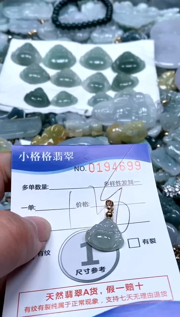 【闪购商品】翡翠颈饰未镶嵌闪购商品0194699