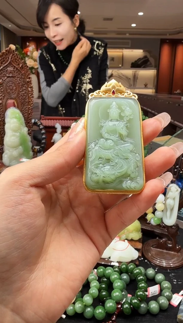 颈饰未镶嵌和田玉55by