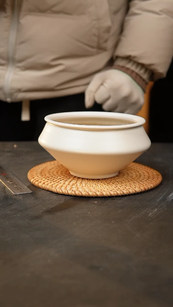 【闪购商品】瓷片泥泥手工花盆