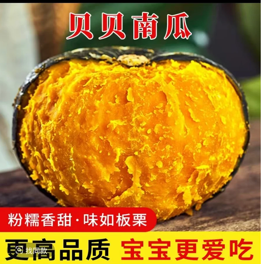 精选正宗贝贝南瓜粉糯宝宝辅食粗粮沙地适合孕妇宝宝辅食