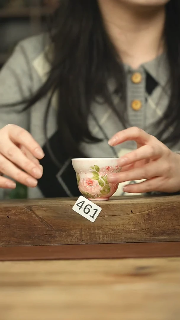 设计师手作款 十七手绘主人杯