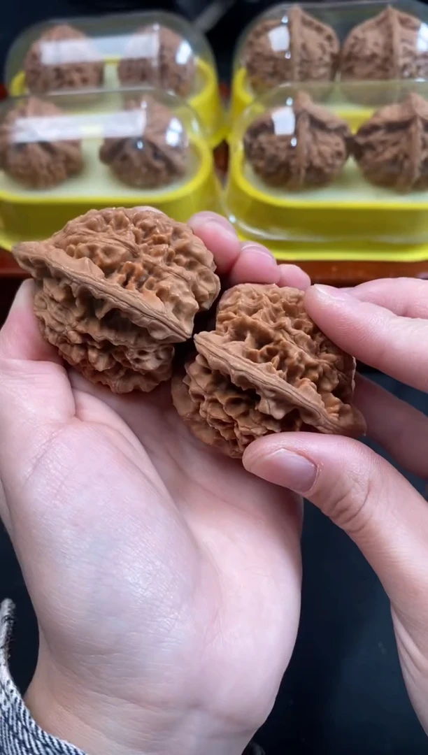 把件文玩核桃官帽47尺Q981