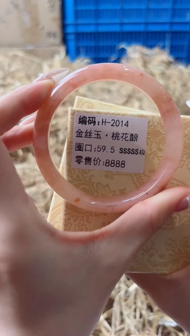 未镶嵌手镯石英质玉H-2014