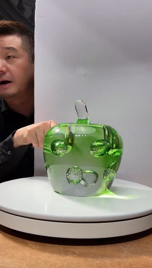 茶宠巴比特美学 绿色苹果直径18cm