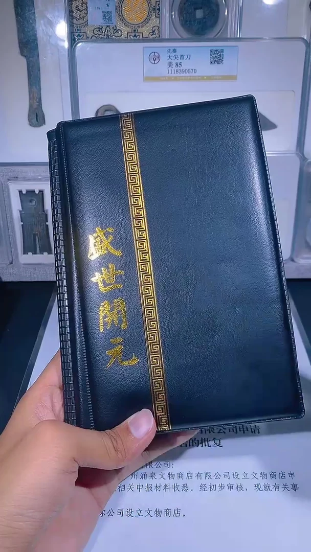 铜琪珍   盛世开元册