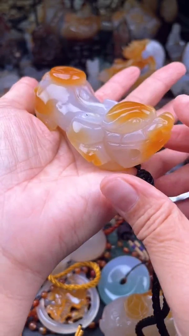 【闪购商品】玛瑙/玉髓颈饰未镶嵌AA