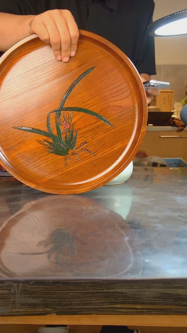 木焖*日本原产漆器茶盘