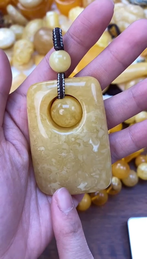 裸石琥珀未镶嵌天然琥珀蜜蜡