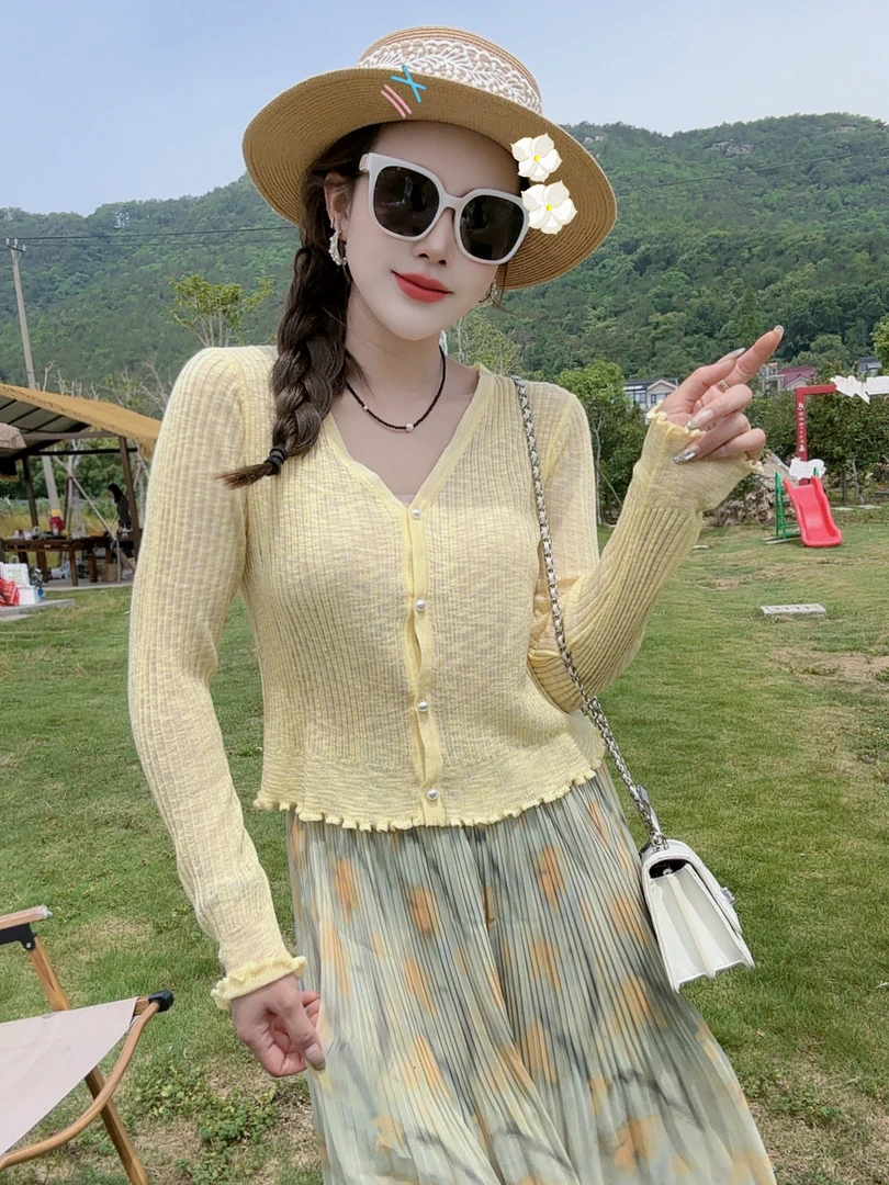 恰逢景梅子自留款宽松冰感防晒服夏季户外穿搭显白轻薄防晒衣女