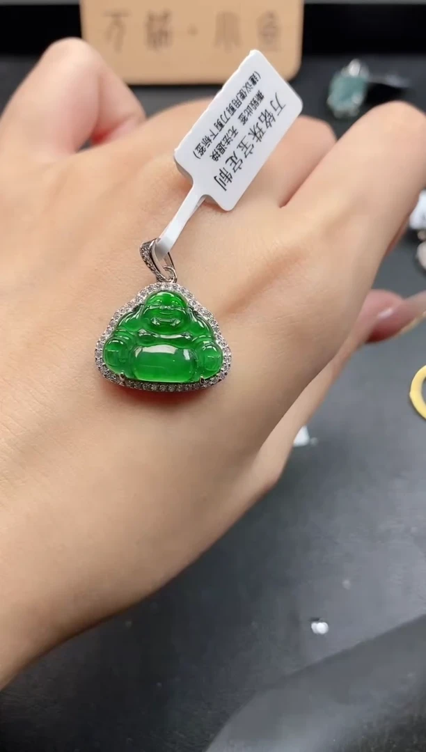 银S925镶嵌戒指翡翠51511-110