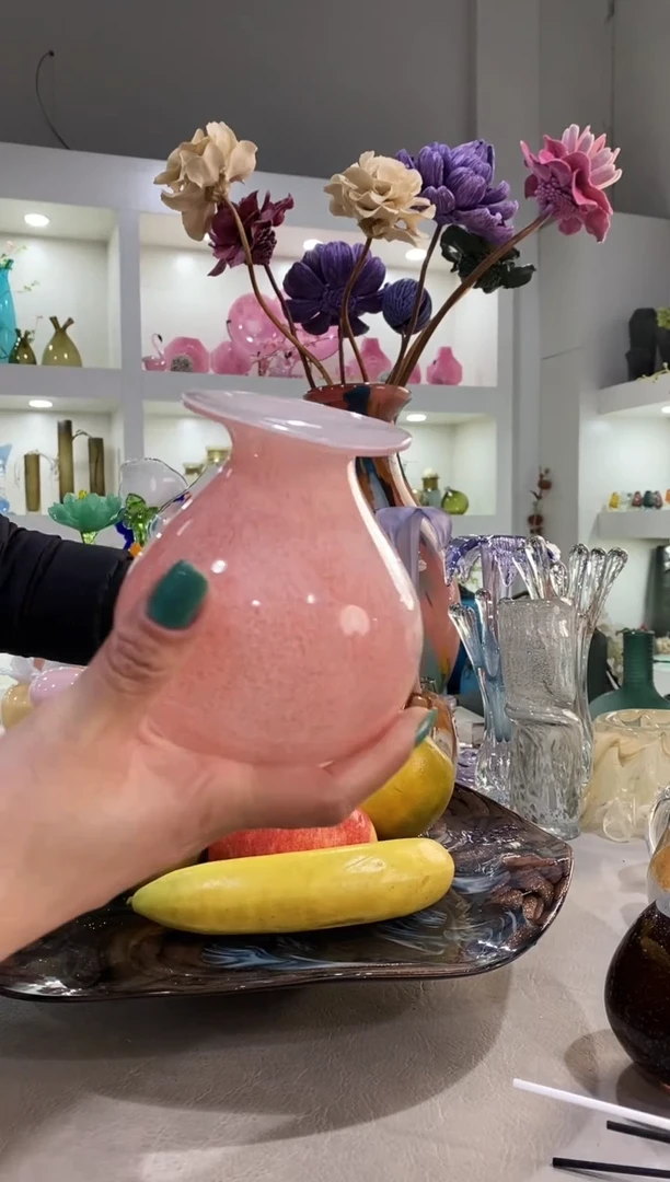 慕忆家手作琉璃花瓶