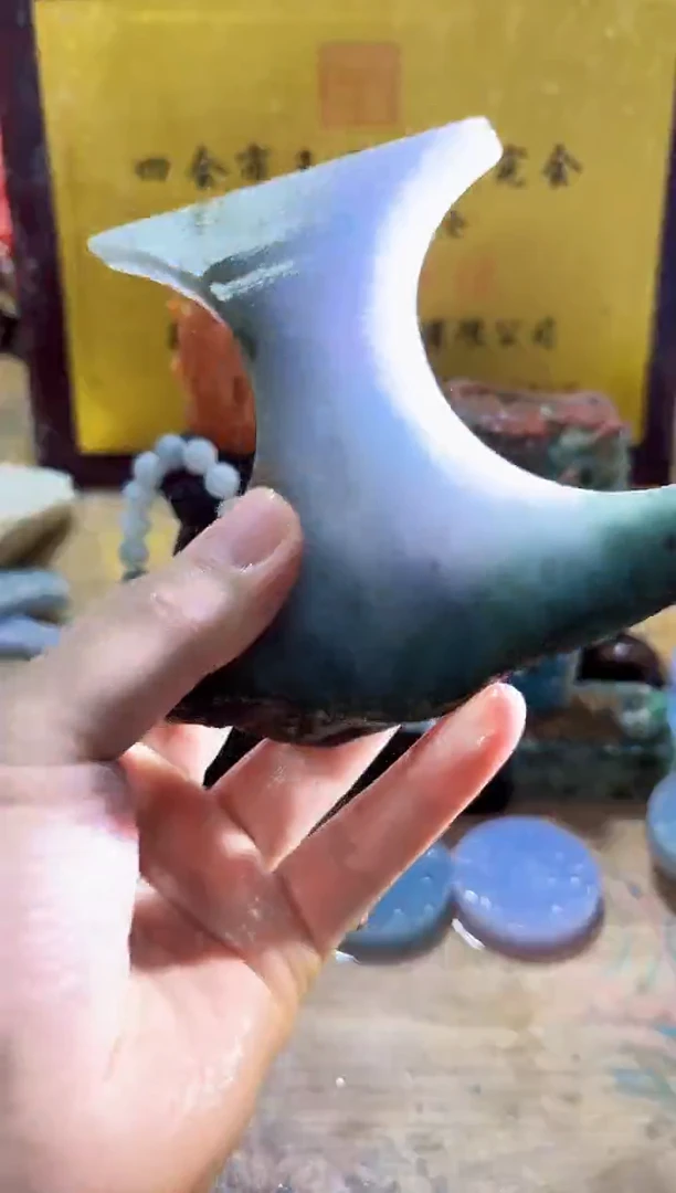 未镶嵌挂件翡翠A货常星7540