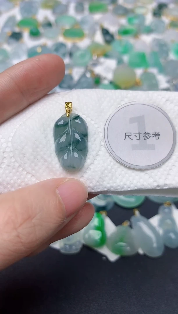 颈饰未镶嵌翡翠天然缅甸A货翡翠