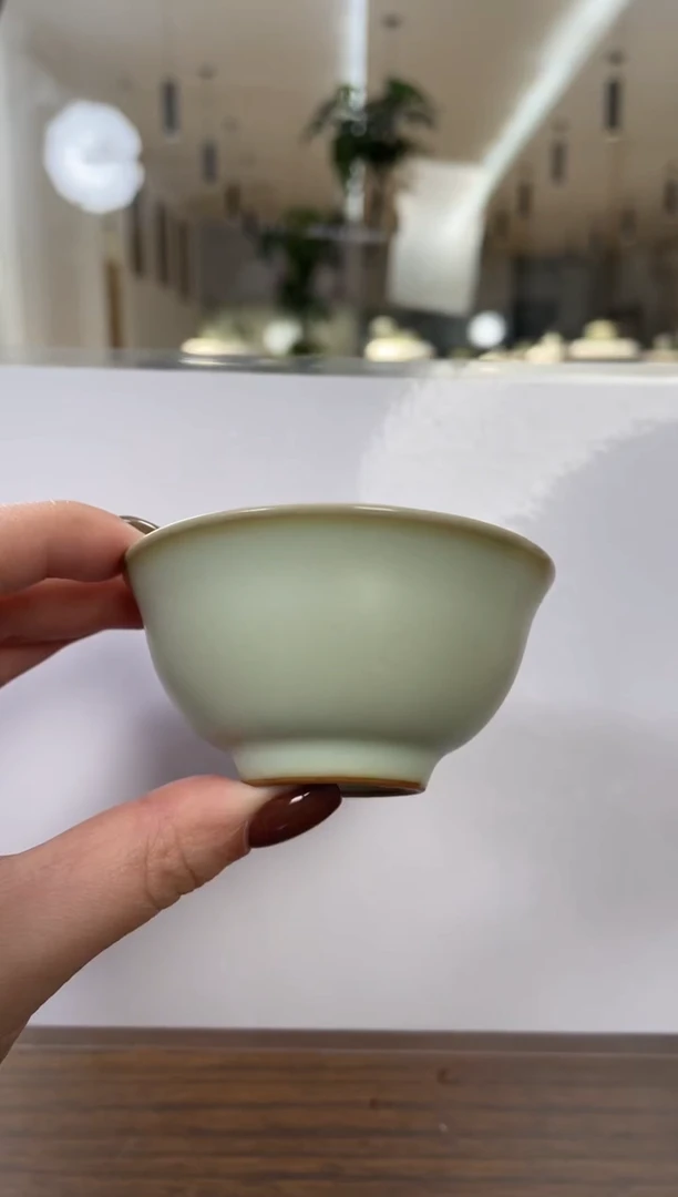 周泽堂粉青知行小杯