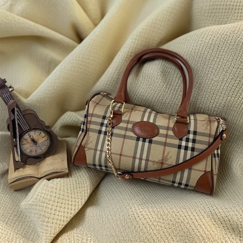 95新 BURBERRY/博柏利 巴宝莉手提波士顿包/FYAR12610527/0527