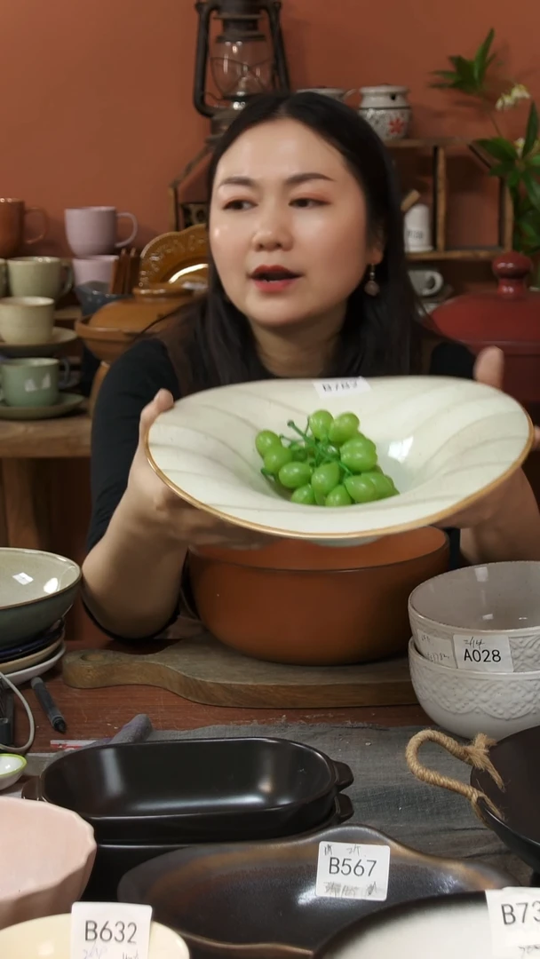 陶瓷B782陶瓷元宝碗一个微瑕