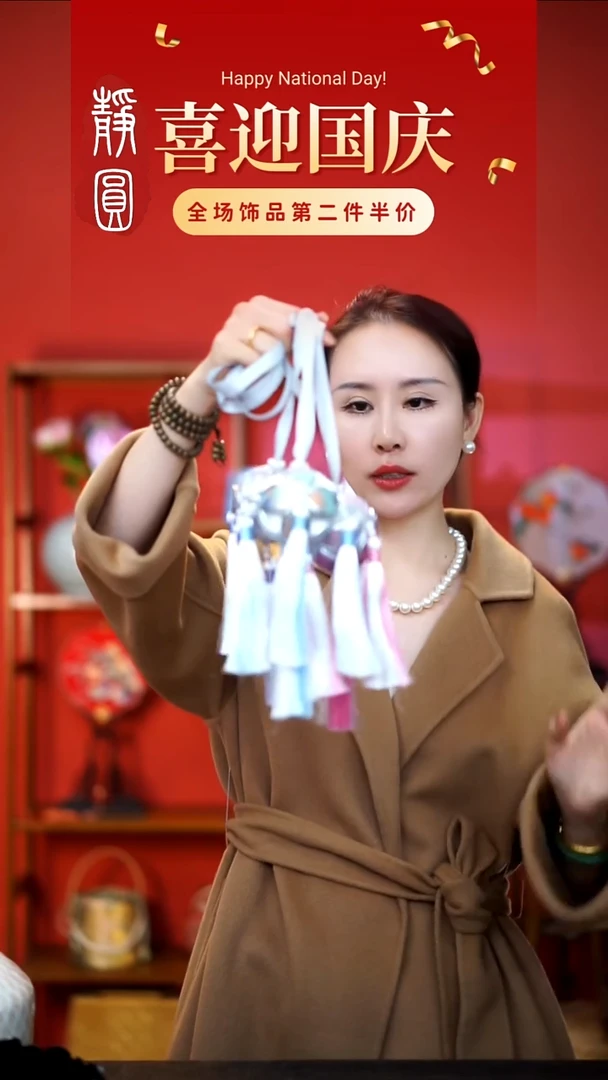 织绣纯手工非遗苏绣【壮锦绣球】随机发