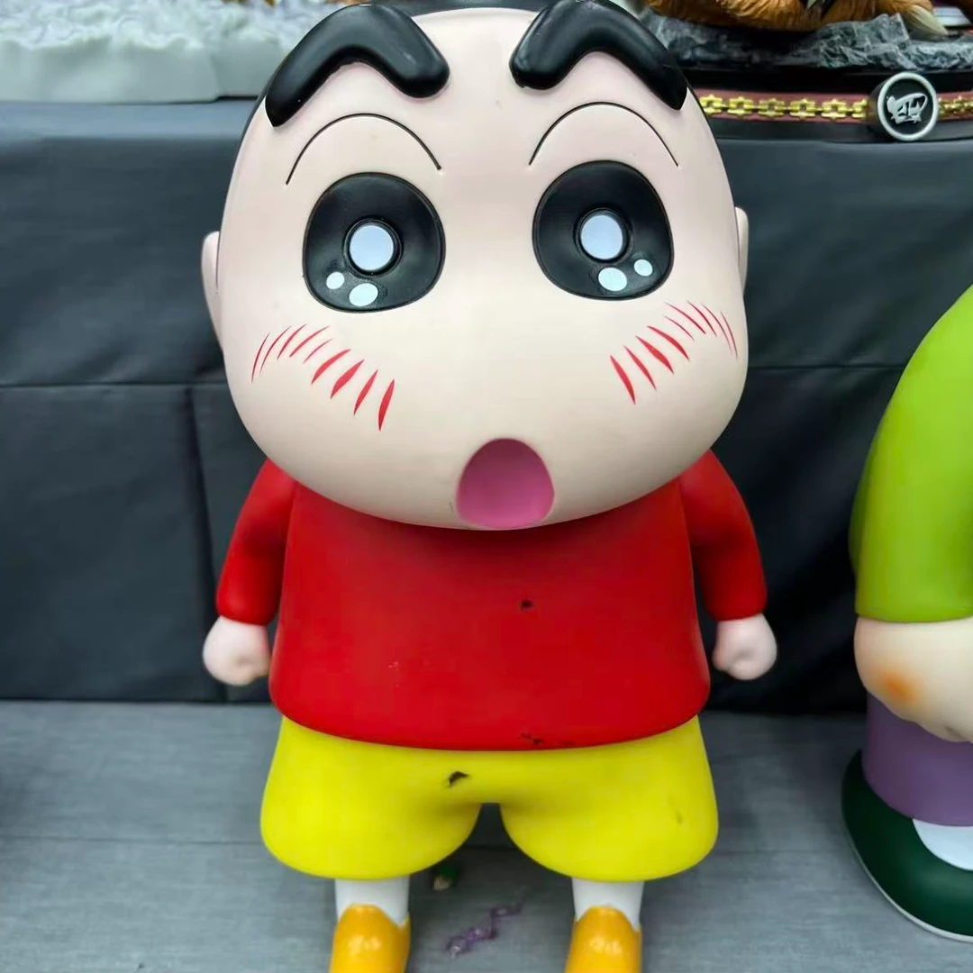 蜡笔小新手办摆件