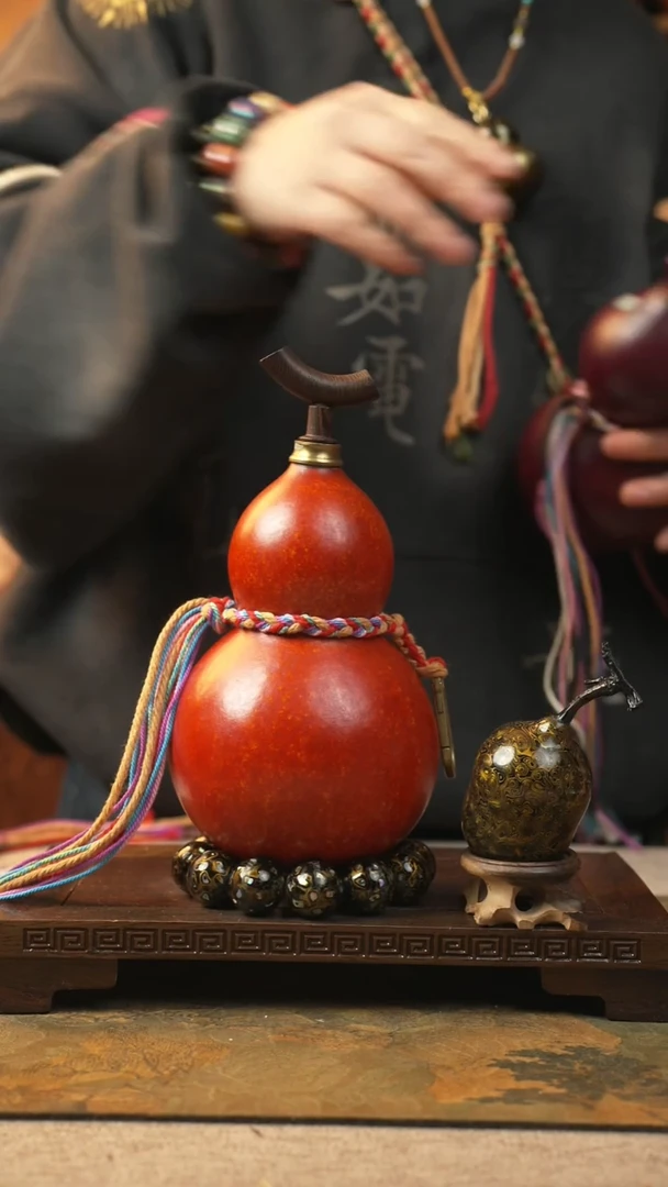 260大漆一物一拍记葫堂出品【不带手串】