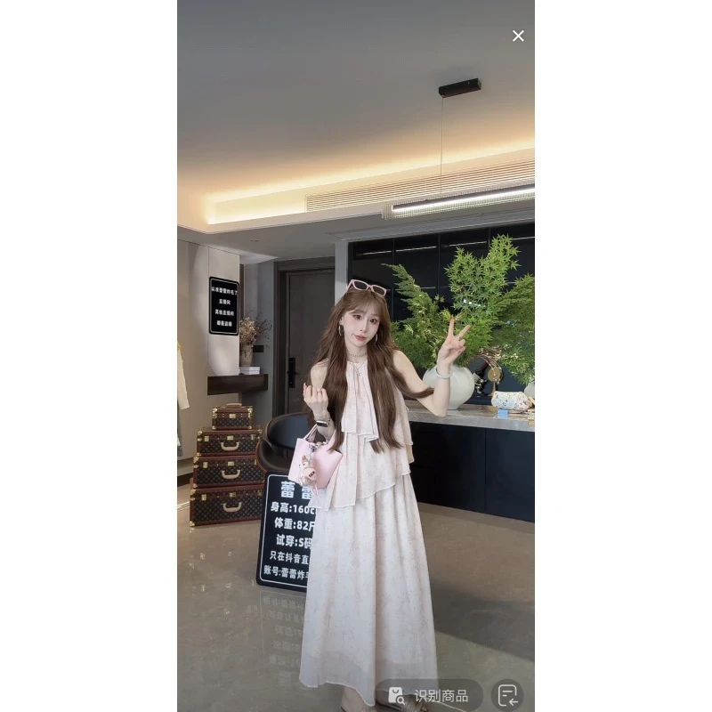 上衣+半身裙夏季小众温柔风显瘦款套装