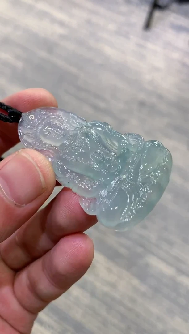 颈饰未镶嵌翡翠天然A货翡翠