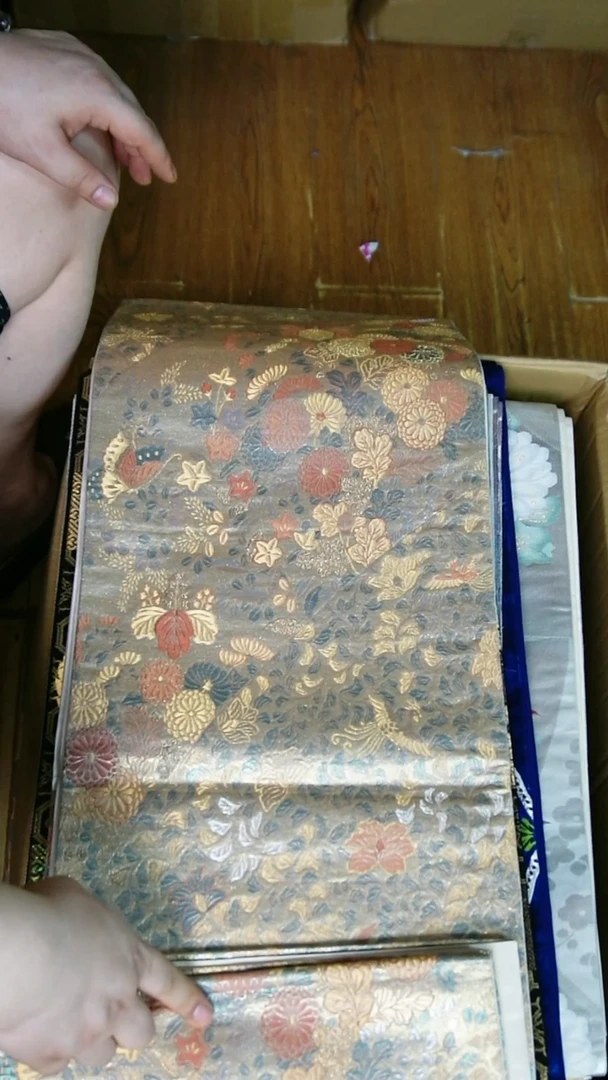 织绣织锦16六通花卉