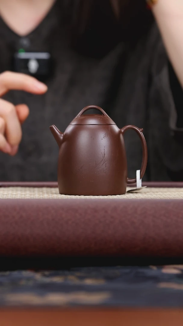 茶壶紫砂紫砂茶壶 mft 紫脂泥 鱼乐秦权