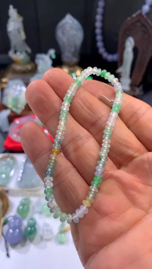 未镶嵌手串翡翠天然翡翠手串
