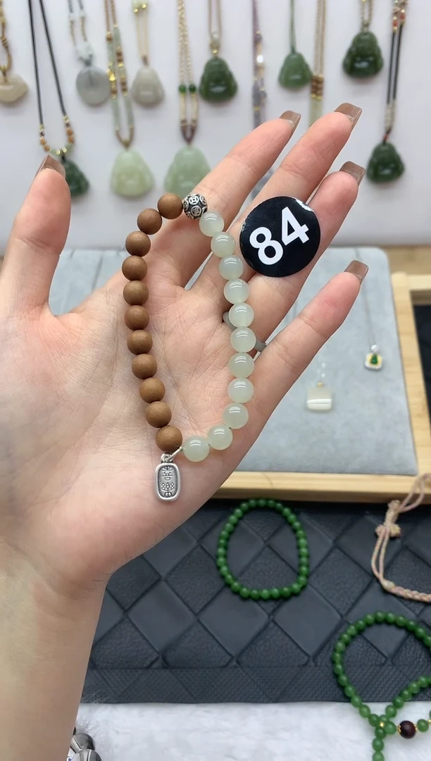 【闪购商品】和田玉手链未镶嵌手串4