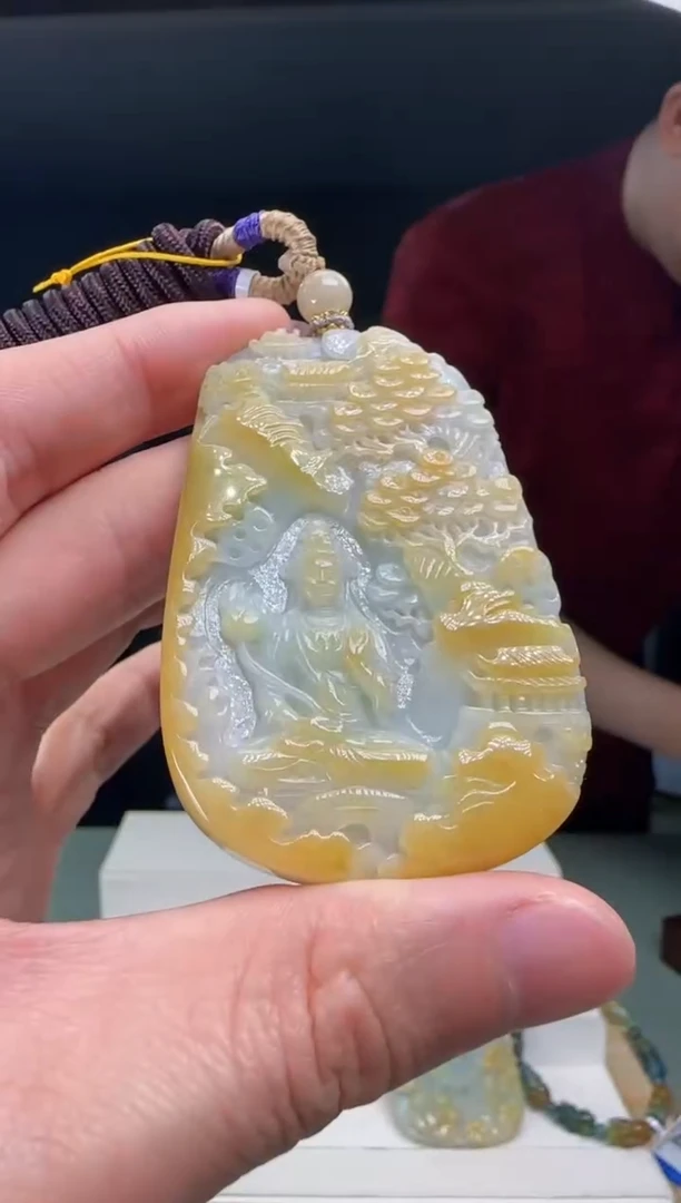 【闪购商品】翡翠颈饰未镶嵌DY@@960Q3J11662