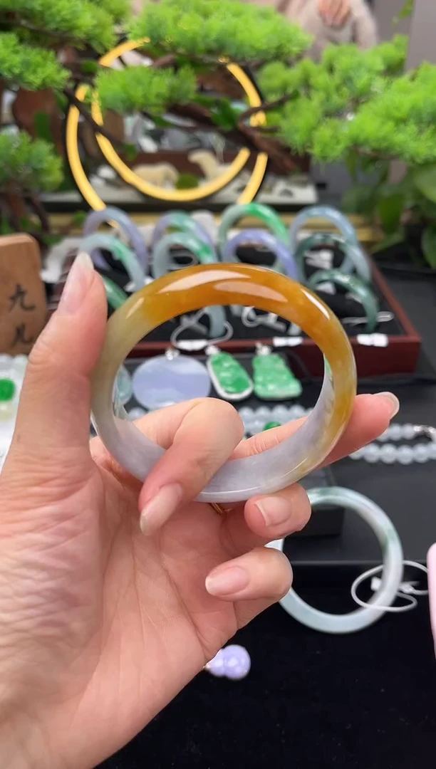 未镶嵌手镯翡翠手镯