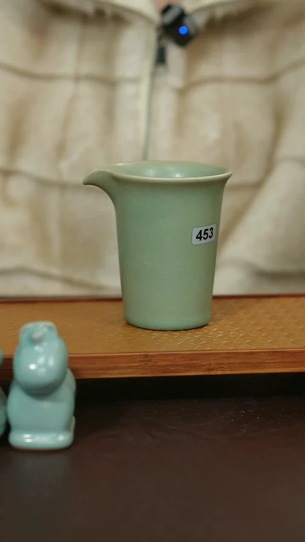 摆件瓷453原矿原釉汝宋汝瓷福利