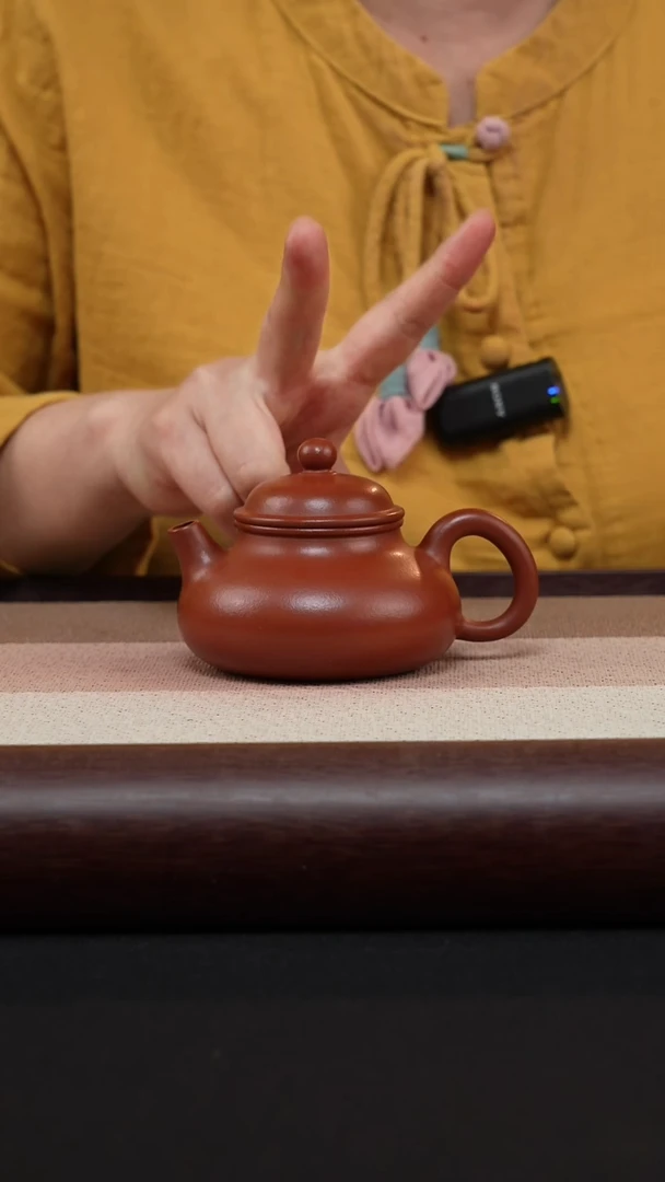 【闪购商品】紫砂茶壶朱泥-容天-赵老师MH-1731
