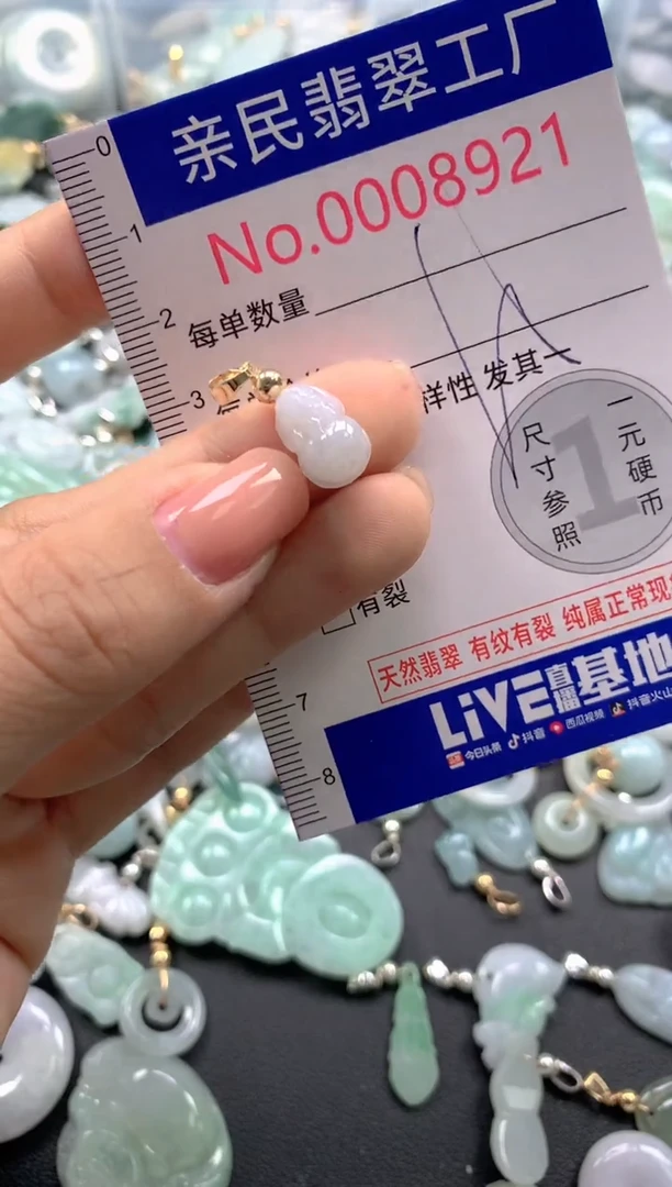 颈饰未镶嵌翡翠8921