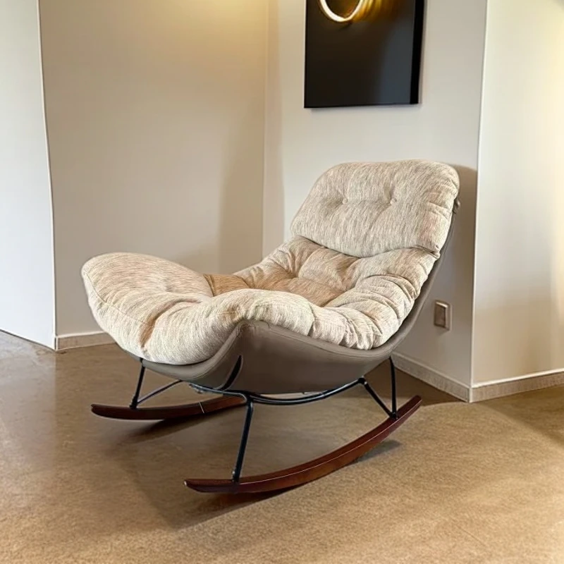 轻奢莫奈窝窝椅懒人沙发客厅单人沙发摇摇椅午睡椅阳台沙发椅