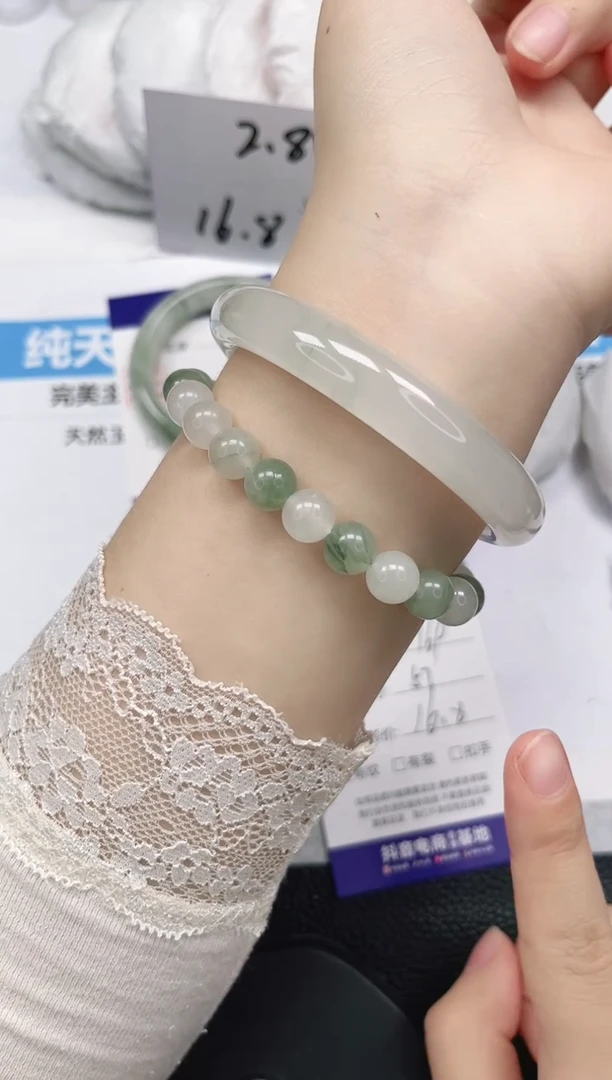 未镶嵌手镯石英岩玉169-57/58