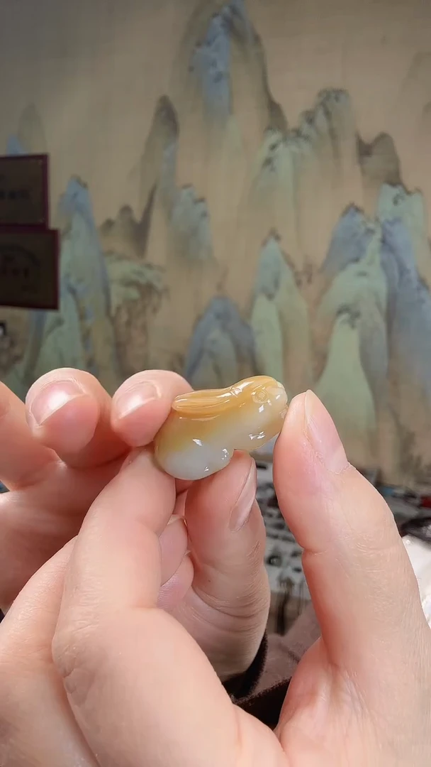 颈饰未镶嵌和田玉.