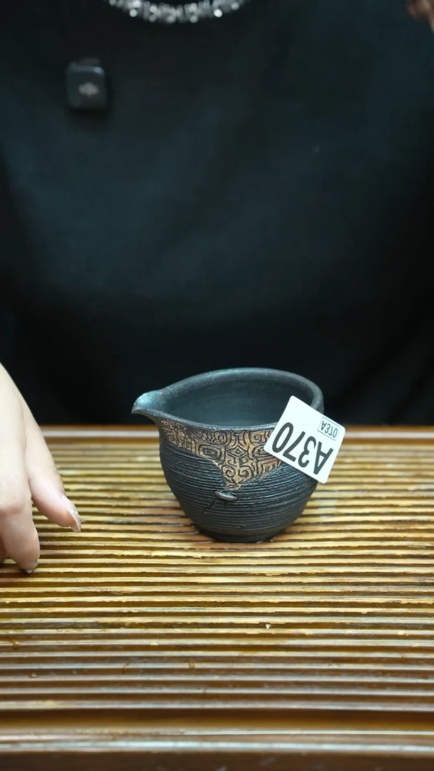 万古烧粗陶手工茶具