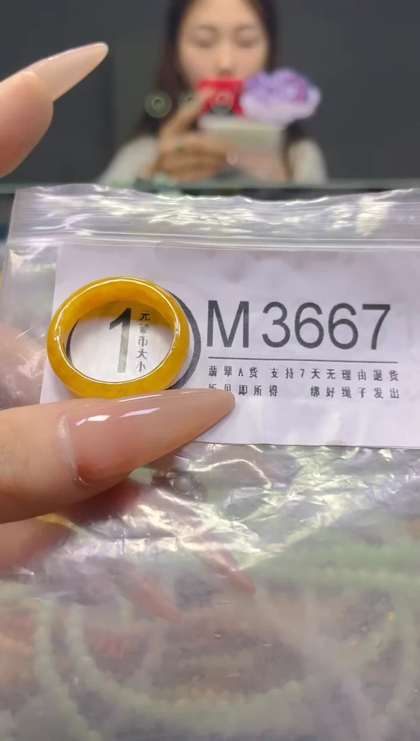 颈饰未镶嵌翡翠/M/翡翠A货，一件也是批发价