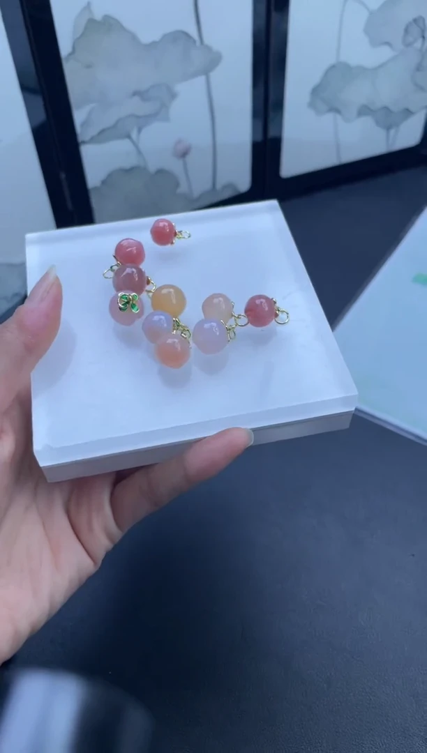 未镶嵌颈饰玛瑙/玉髓玛瑙吊坠-多样性发一